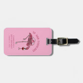 50th Birthday 50 and Fabulous Swag Custom ラゲッジタグ (正面横)