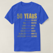 50th Birthday 50 Year Old Funny Quote Gift  Tシャツ (デザイン正面)