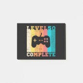 50th Birthday/ Anniversary Level 50 Complete ポストイット (正面)