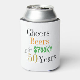 50th Birthday Halloween Spooky Cheers Party Favor 缶クーラー