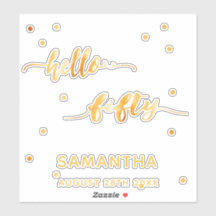 50th birthday hello 50金ゴールド名シール