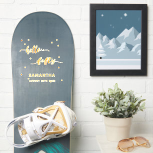 50th birthday hello 50金ゴールド名シール シール