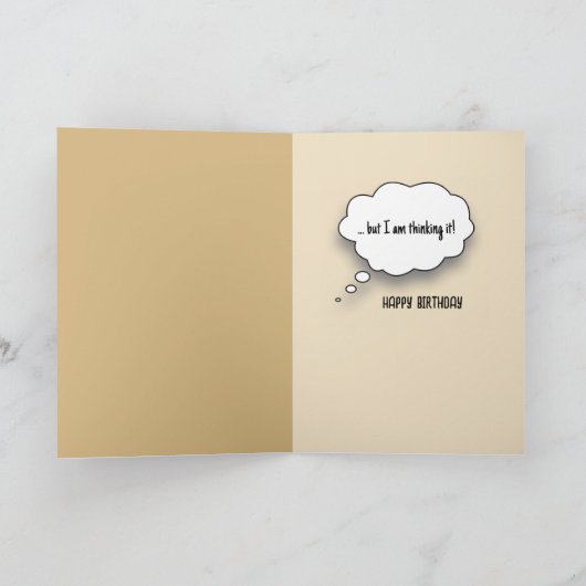 50th Birthday Hen With Eggs in Carton カード (内部)