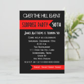 50th Birthday Partyへの招待 招待状 (スタンド正面)