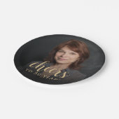 50th Birthday Partyフォト応援 ペーパープレート (アングル)