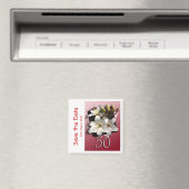 50th birthday party日付マグネットを保存 マグネット (インサイチュ (食洗機))