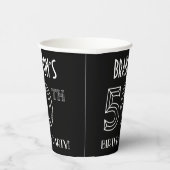 50th Birthday Party:アールデコスタイル+名前をカスタムする 紙コップ (右)