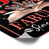 50th Birthday Queen Chapter 50 Fabulous Since 1976 ポスター (角)