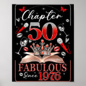 50th Birthday Queen Chapter 50 Fabulous Since 1976 ポスター (正面)