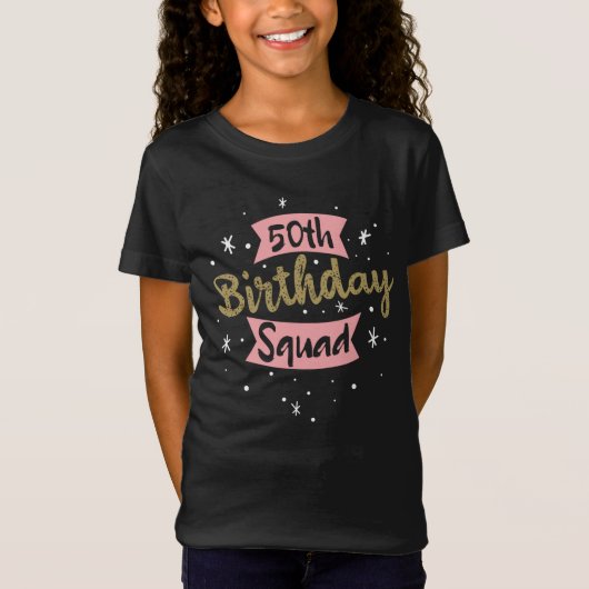 50th Birthday Squad Tシャツ (正面)