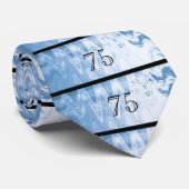 50th Birthday Tie Black and Gold ネクタイ (ロール)