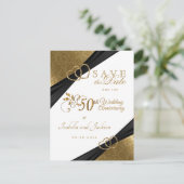 50th Golden Anniversary – 日付を保存 案内ポストカード (スタンド正面)