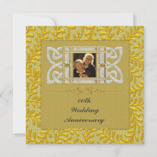 50th Golden Wedding Anniversary Party Invitation 招待状