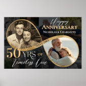 50th Happy Anniversary Then & Now Gold Infinity ポスター (正面)