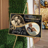50th Happy Anniversary Then & Now Gold Infinity ポスター