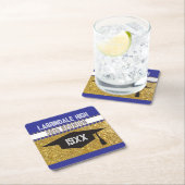 50th Reunion! Customized Partytime スクエアペーパーコースター (インサイチュ)