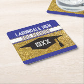 50th Reunion! Customized Partytime スクエアペーパーコースター (アングル)