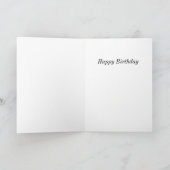 50th Rooster Birthday card, Oh Hell No サンキューカード (内部)