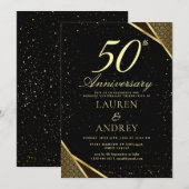 50th Wedding Anniversary Invitation 招待状 (正面/裏面)
