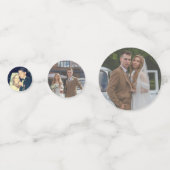 50th Wedding Anniversary Party Decor Custom Photo コンフェッティ (正面)