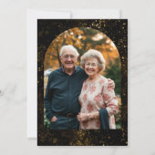 50th Wedding Anniversary Photo 招待状 (裏面)