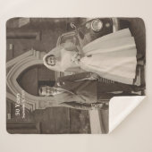 50th Wedding Anniversary Sherpa Blanket Photo シェルパブランケット (正面(横))