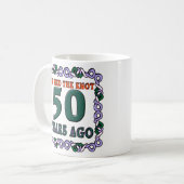 50thweddinganniversary コーヒーマグカップ (正面左)