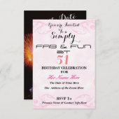 51の単にすてき及びおもしろい- セーブザデート (正面/裏面)