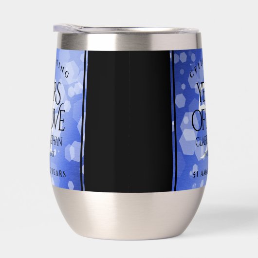 51エレガント回目のサファ結婚イア記念日 (右面)