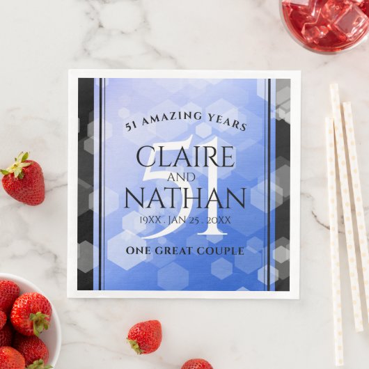 51エレガント回目のサファ結婚イア記念日 (インサイチュ)