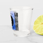 51エレガント回目のサファ結婚イア記念日 ショットグラス (右)