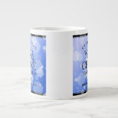 51エレガント回目のサファ結婚イア記念日 ジャンボコーヒーマグカップ (正面)