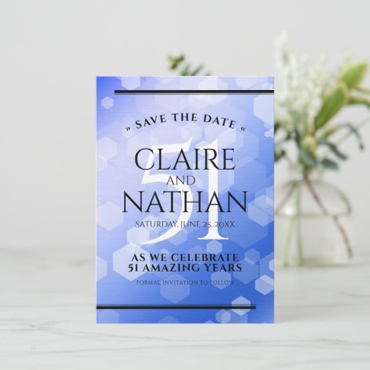 51エレガント回目のサファ結婚イア記念日 セーブザデート (スタンド正面)