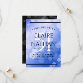 51エレガント回目のサファ結婚イア記念日 セーブザデート