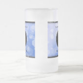 51エレガント回目のサファ結婚イア記念日 フロストグラスビールジョッキ (中央)