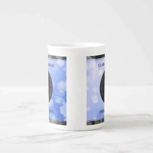 51エレガント回目のサファ結婚イア記念日 ボーンチャイナマグカップ (正面)