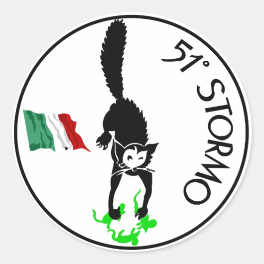 51ストルモイタリアン、空軍 ラウンドシール (正面)