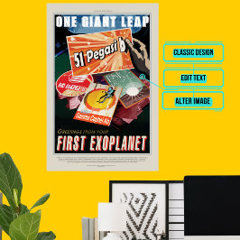 51ペガシb -宇宙観光ポスター ポスター