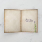 51周年記念結婚岩 カード (内部)