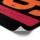 51歳のギフトヴィンテージ1971 51誕生日ギフト ポスター (角)