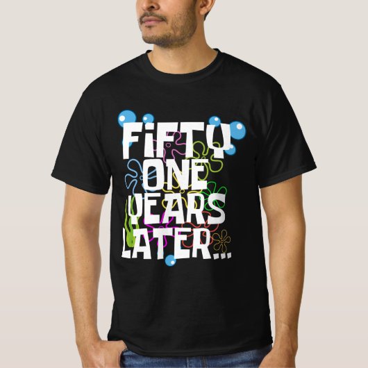 51歳のバースデーパーティー Tシャツ (正面)