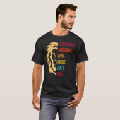 51歳の伝説1971年7月51誕生日 Tシャツ (正面フル)