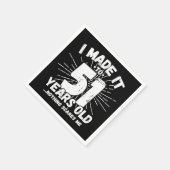 51歳の皮肉ミームおもしろい51誕生日 スタンダードカクテルナプキン (角)