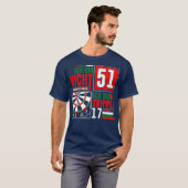 51歳の誕生日 ダーツ 面白い ダーツ名言 Tシャツ (正面フル)