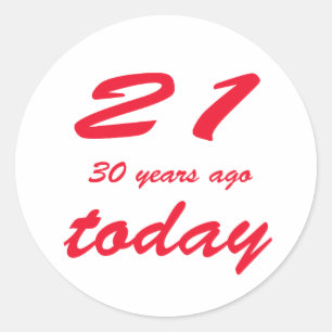 51歳の誕生日 ラウンドシール