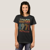 51歳ヴィンテージ威厳がある1971年51日 Tシャツ (正面フル)