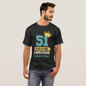 51歳素晴らし51誕生日 Tシャツ (正面フル)