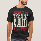 51生き延びのRaid領域 Tシャツ (正面)