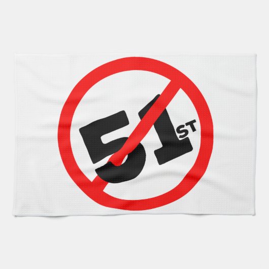 51番州ノーウェイ キッチンタオル (横)