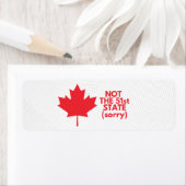 51番目ではない州差出人住所ラベル ラベル (インサイチュ)